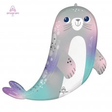 [Anagram]슈퍼쉐입  바다표범 은박풍선,바다동물풍선,생일파티풍선